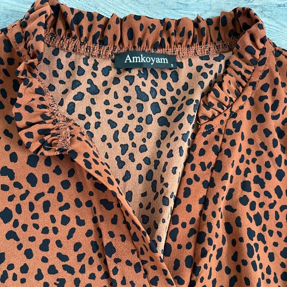 Gorgeous tiered animal print dress - Picture 9 of 9